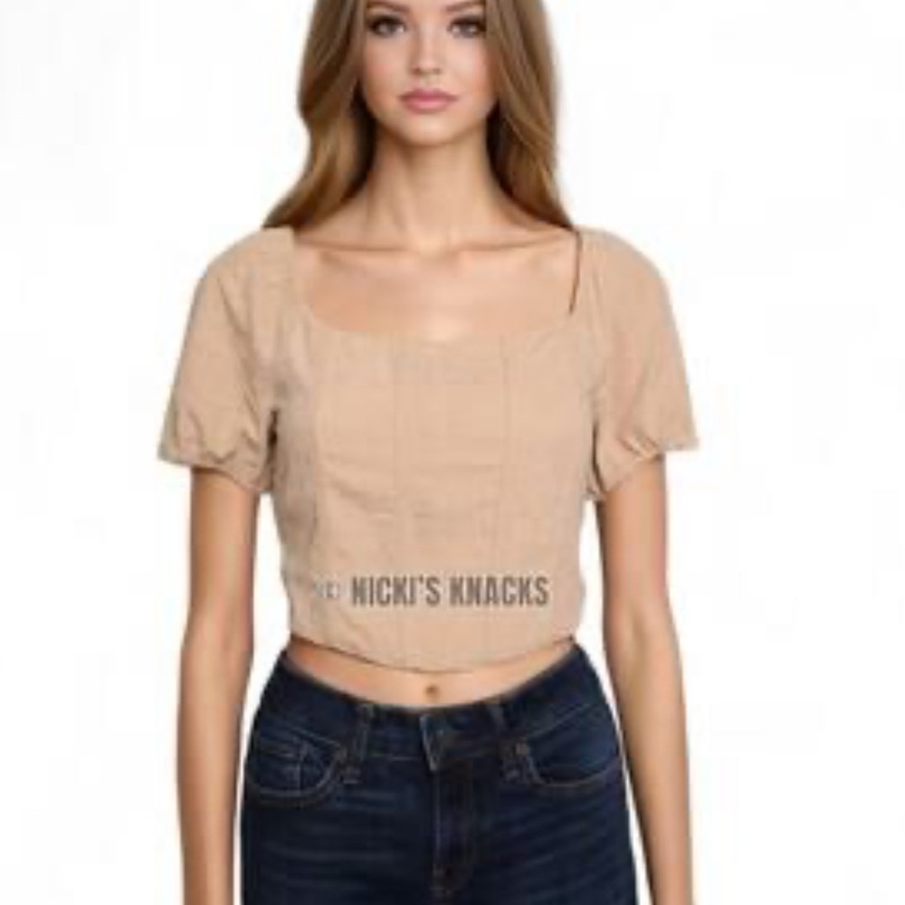 Tan Women's Top & Tank Sz.XL